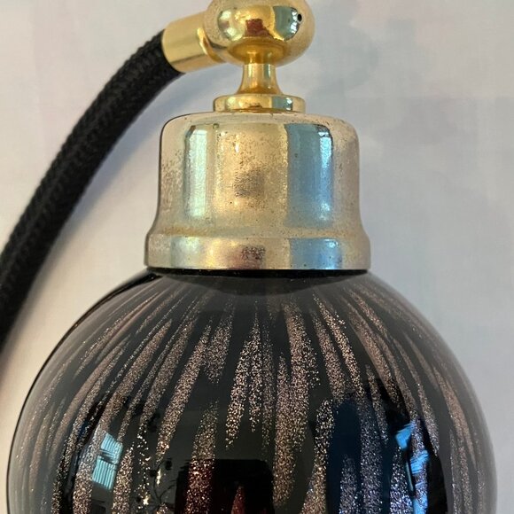 Iridescent Art Glass Perfume Atomizer - Picture 9 of 11